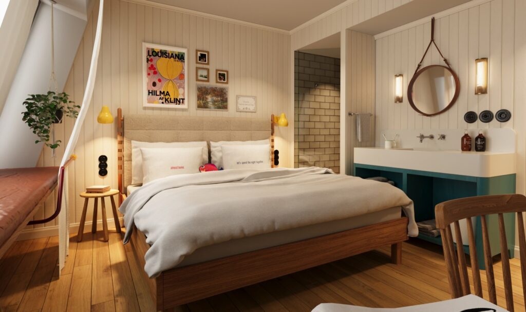 room at 25hours hotel paper island