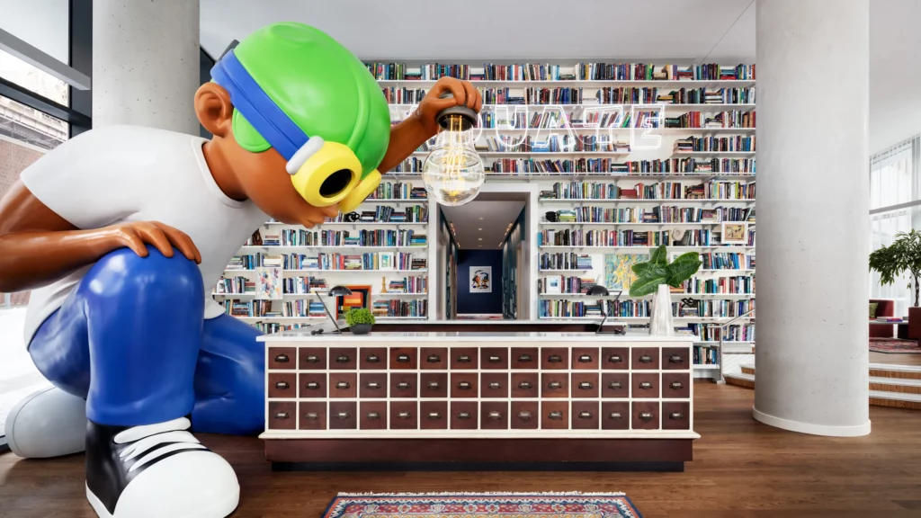 check-in desk at graduate hotel new york